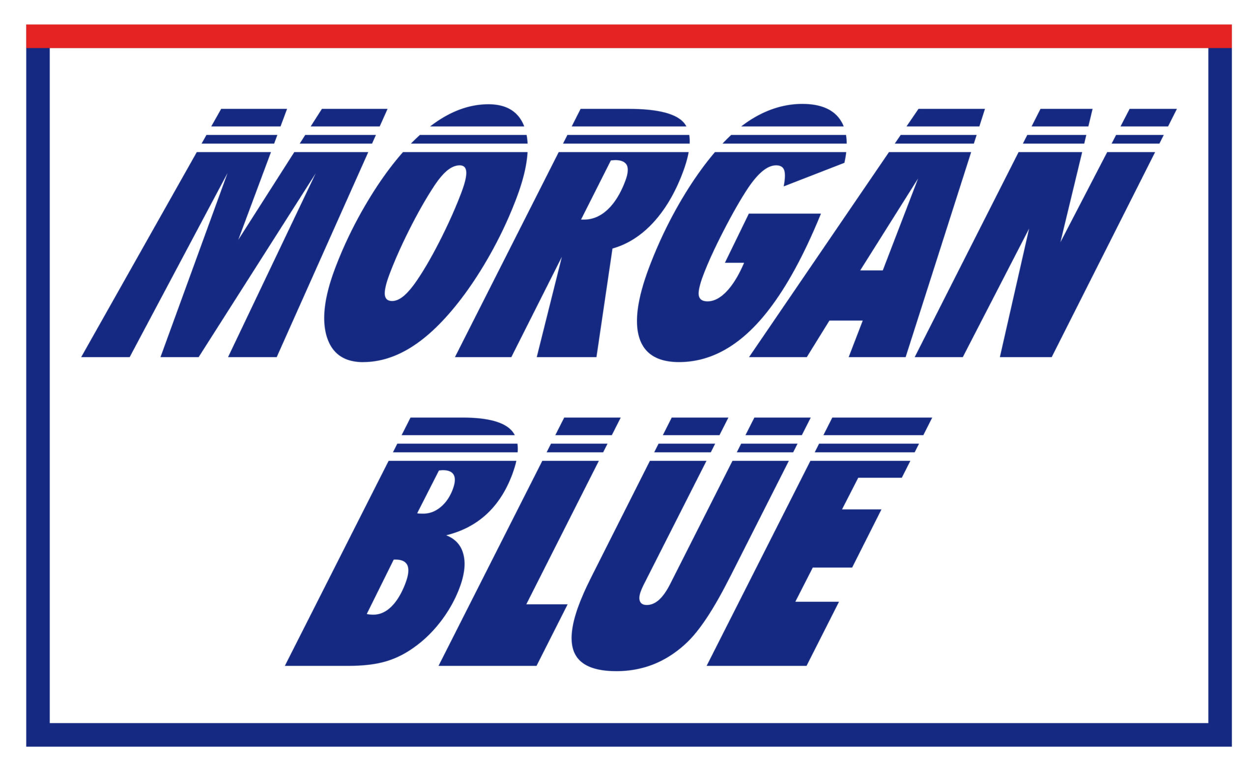 logo morgan blue